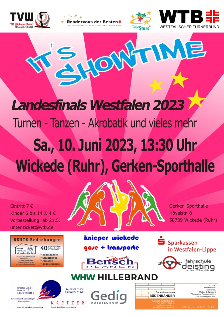 Landesfinals Westfalen 2023 - TuJu Stars und Rendezvous der Besten